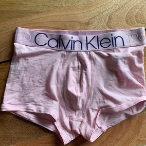 Calvin Klein boxer brief in pink size small
